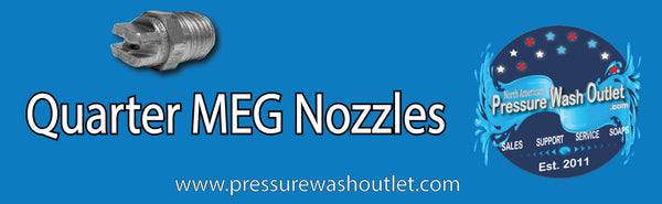 PRESSURE WASH QUARTER MEG NOZZLES
